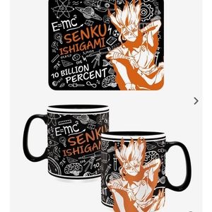 Dr. Stone mousepad and mug set